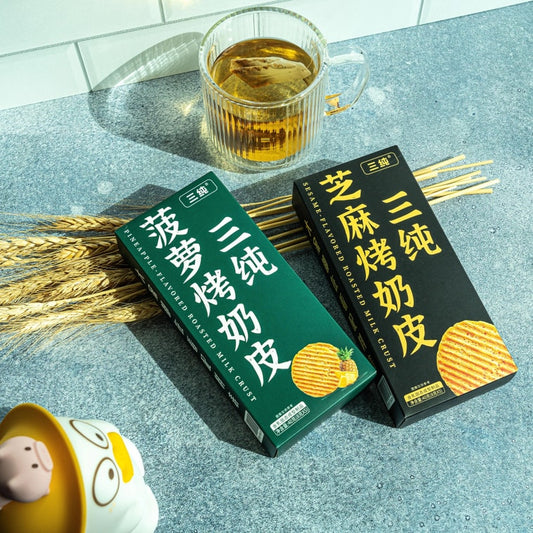 Sesame Baked Milk Skin