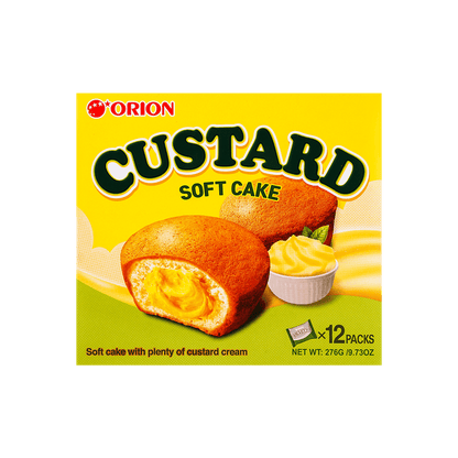 Soft Custard Cream Cakes