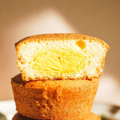 Soft Custard Cream Cakes